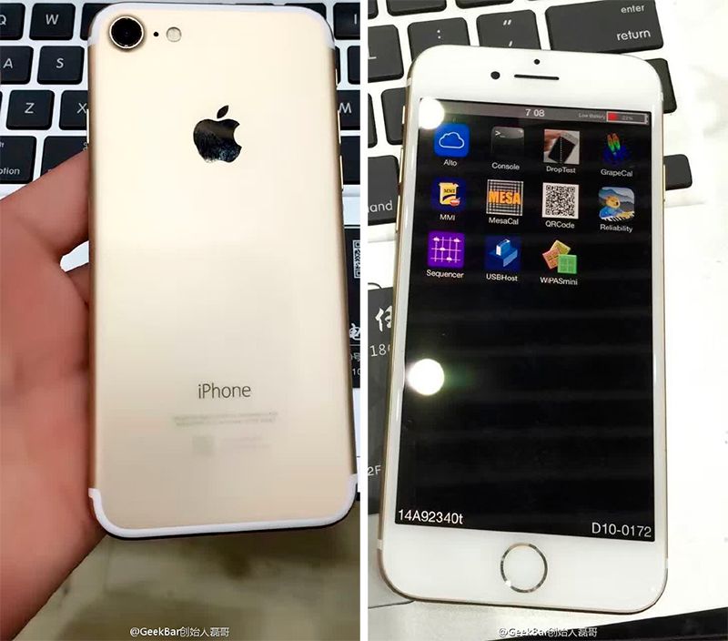 [GERÜCHTE] Bilder und Videos vom iPhone 7